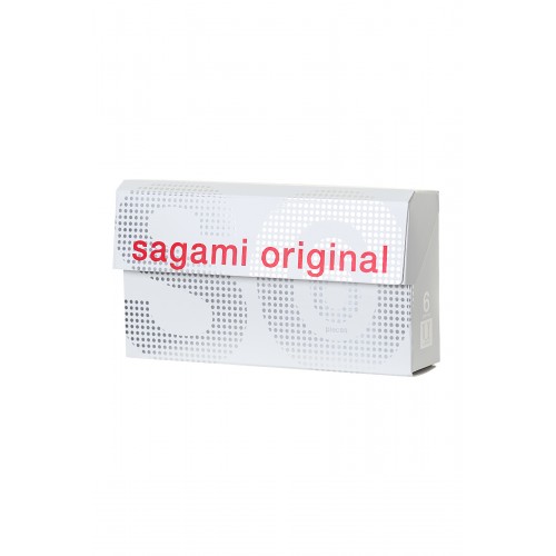 Презервативы Sagami Original 0.02  УЛЬТРАТОНКИЕ,гладкие №6