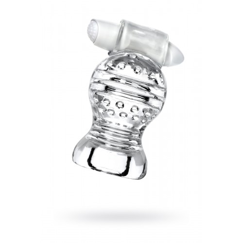 Мастурбатор нереалистичный Lingam by TOYFA  Shakti, TPE, Прозрачный, 9 см