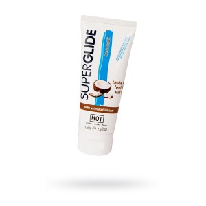 Орально-вагинальная съедобная смазка со вкусом кокоса 75 мл (иной угол)