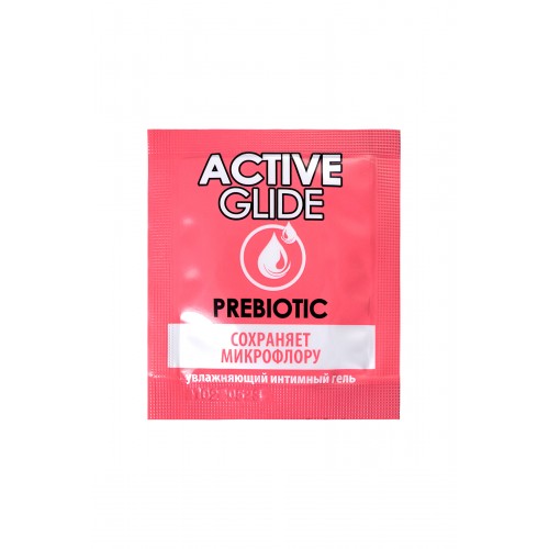 Увлажняющий интимный гель ACTIVE GLIDE PREBIOTIC,  3г 20 шт в упаковке