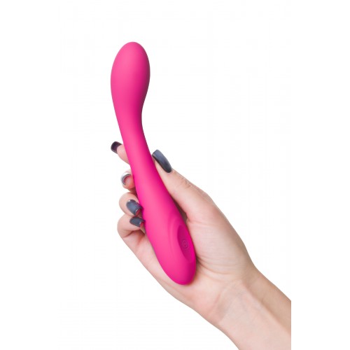 Стимулятор точки G Let it G, G-Stalker, силикон, розовый, 19,5 см