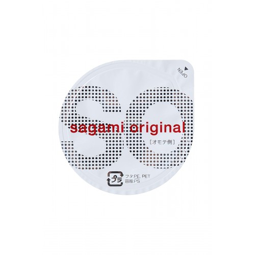 Презервативы Sagami Original 0.02  УЛЬТРАТОНКИЕ,гладкие №6