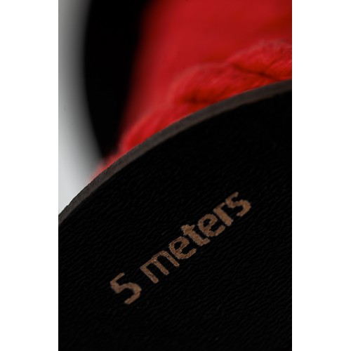 Веревка для шибари Pecado BDSM, на катушке, хлопок, красная, 5 м
