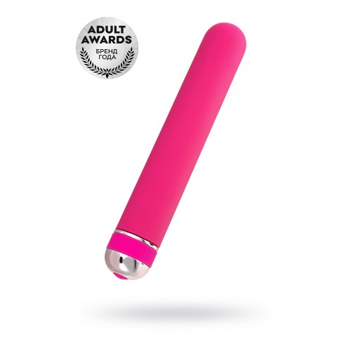 Нереалистичный вибратор A-Toys by TOYFA Mastick, 10 режимов вибрации, ABS пластик, розовый, 18 см