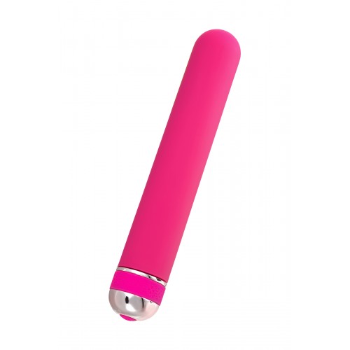 Нереалистичный вибратор A-Toys by TOYFA Mastick, 10 режимов вибрации, ABS пластик, розовый, 18 см