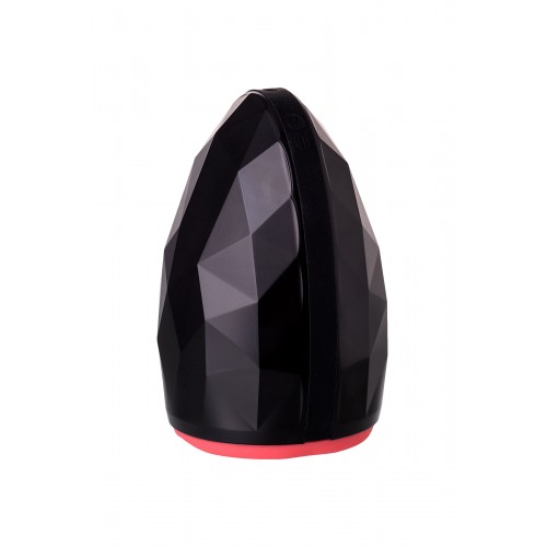 Перезаряжаемый мастурбатор Erotist Magma с подогревом, силикон, чёрный, 12 см