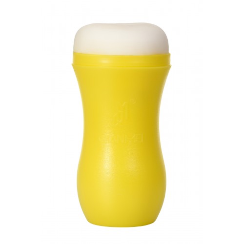 Мастурбатор TOYFA A-Toys, анус, желтый/телесный, 14 см