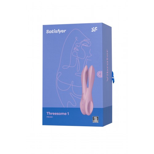 Вибростимулятор Satisfyer Threesome 1, розовый