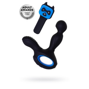 Стимулятор простаты Erotist , Силикон, Чёрный, 14,5 см (иной угол)