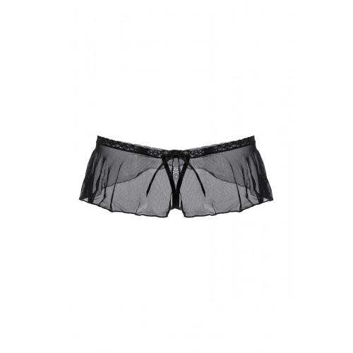 Стринги с юбочкой SoftLine Collection, черный, S/M