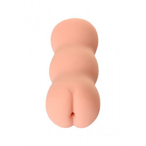 Мастурбатор реалистичный KOKOS TONGGGO-2 с двойным слоем, TPR, телесный, 16 см