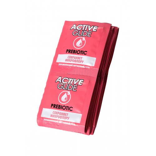 Увлажняющий интимный гель ACTIVE GLIDE PREBIOTIC,  3г 20 шт в упаковке