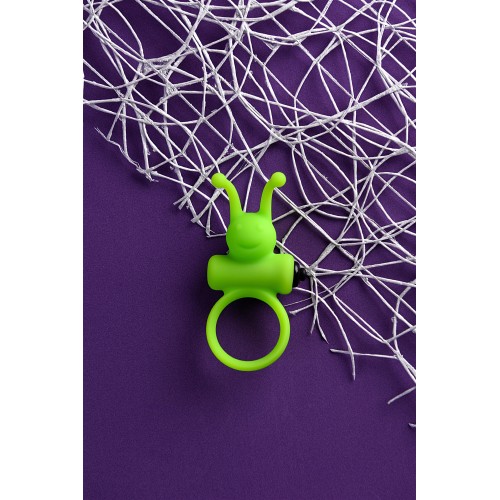 Эрекционное кольцо на пенис A-Toys by TOYFA, силикон, зеленый, Ø 3,1 см