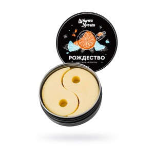 Массажная плитка Штучки-дрючки «Рождество», 44 г (иной угол)