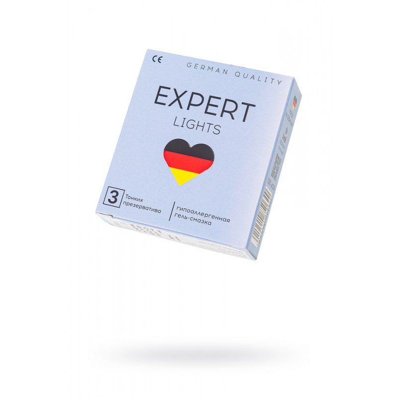 Презервативы EXPERT Lights Germany 3 шт. (ультратонкие)