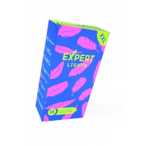 Презервативы EXPERT Lights XXL, ультратонкие, 15 шт