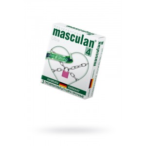 Презервативы Masculan Ultra 4,  3 шт.  Ультра прочные ШТ