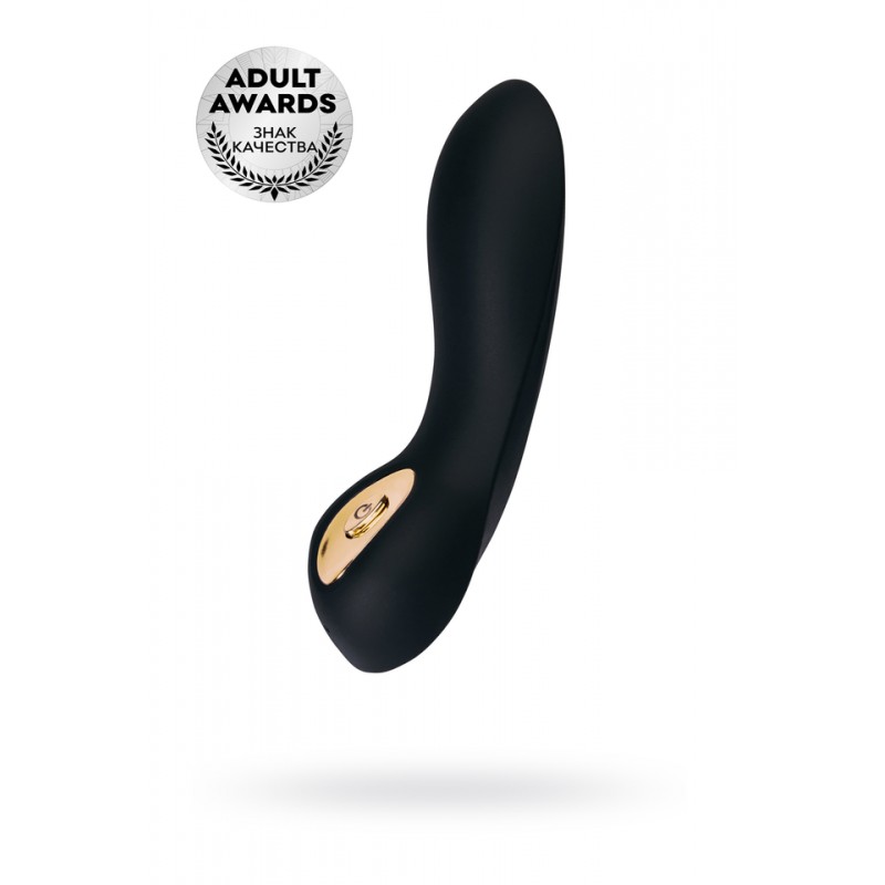 Стимулятор точки G WANAME D-SPLASH  Cascade, Силикон, Чёрный, 15 см