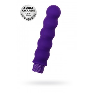 Нереалистичный вибратор TOYFA A-Toys  , Силикон, Фиолетовый, 17 см