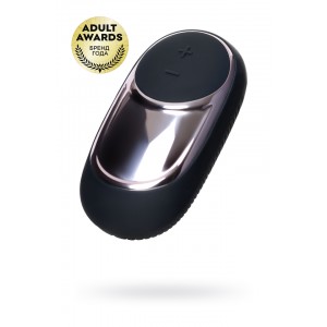 Вибромассажер Satisfyer Layon 2, Dark Desire, силикон, чёрный, 9,4 см