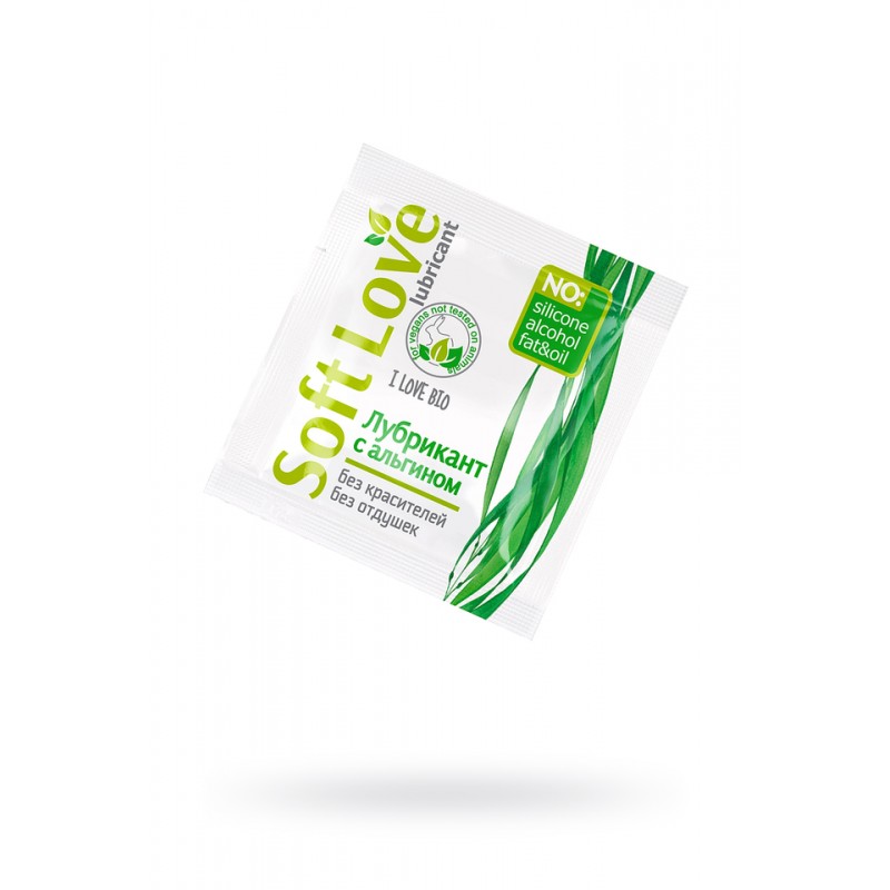 Гель-лубрикант SOFT LOVE с альгином 3 г 20 шт в упаковке