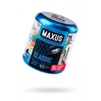 Презервативы MAXUS Классические в железном кейсе  № 15
