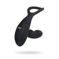 Стимулятор простаты Levett Maud, силикон, чёрный, 15 см