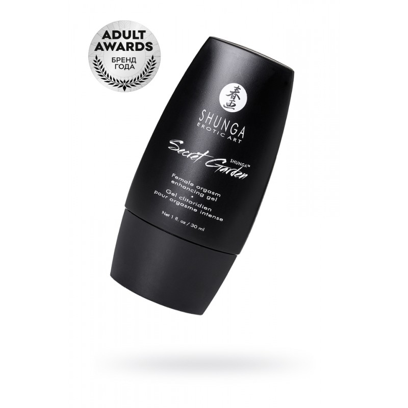Возбуждающий крем для женщин Shunga Secret Garden, уникальная формула с L-аргинином, 30 мл