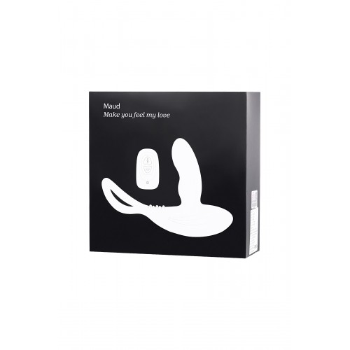 Стимулятор простаты Levett Maud, силикон, чёрный, 15 см