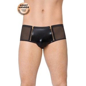 Шорты мужские с замочками SoftLine Collection, черный, M/L (иной угол)