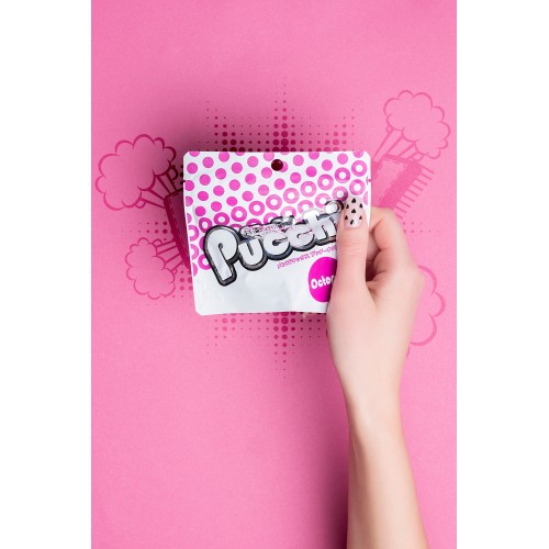 Мастурбатор нереалистичный MensMax Pucchi OCTOPUS, TPE, белый, 6,5 см