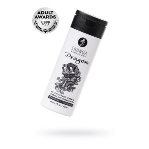 Усиливающий крем для пар Shunga Dragon Sensitive, эффект «ледяного огня», 60 мл Усиливающий крем для пар Shunga Dragon Sensitive, эффект «ледяного огня», 60 мл (иной угол)