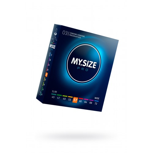 Презервативы My.Size, латекс, 17,8 см, 5,7 см, 3 шт.