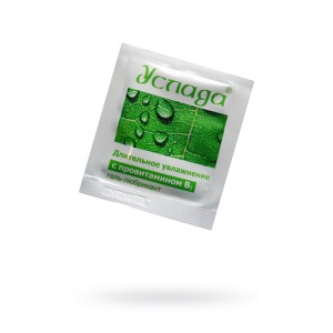 Гель-лубрикант Услада 4г, 20 шт в упаковке (иной угол)