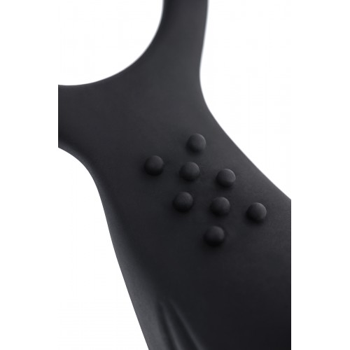 Стимулятор простаты Levett Maud, силикон, чёрный, 15 см