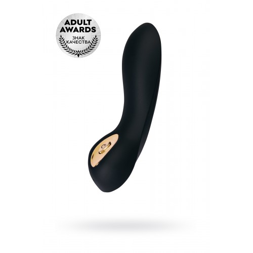 Стимулятор точки G WANAME D-SPLASH  Cascade, Силикон, Чёрный, 15 см