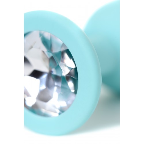 Анальный страз ToDo by Toyfa Brilliant, силикон, мятный, 7 см, Ø 2,8 см, 26 г