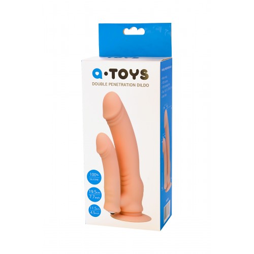 Реалистичный фаллоимитатор TOYFA A-Toys  , Силикон, Телесный, 15,2 см