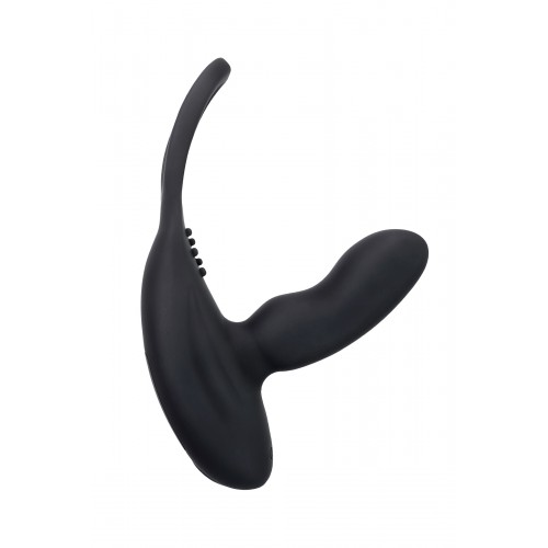 Стимулятор простаты Levett Maud, силикон, чёрный, 15 см