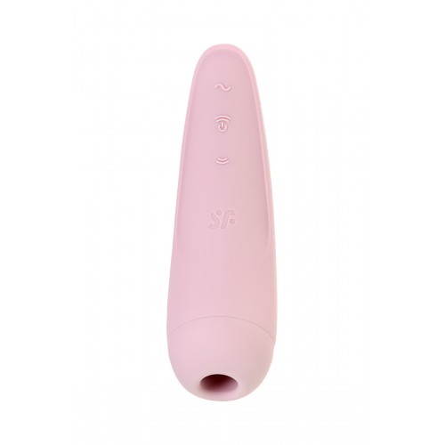Вакуумно-волновой стимулятор Satisfyer Curvy 2+ Pink с дистанционном управлением