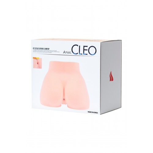 Мастурбатор реалистичный KOKOS Cleo-anal, TPR, телесный, 13.5 см