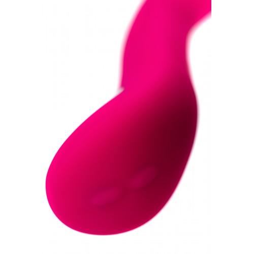 Нереалистичный вибратор LOVENSE Osci 2, силикон, розовый, 22 см