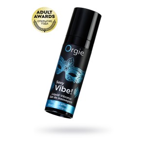 Гель для массажа ORGIE Sexy Vibe Liquid Vibrator с эффектом вибрации, 15 мл (иной угол)
