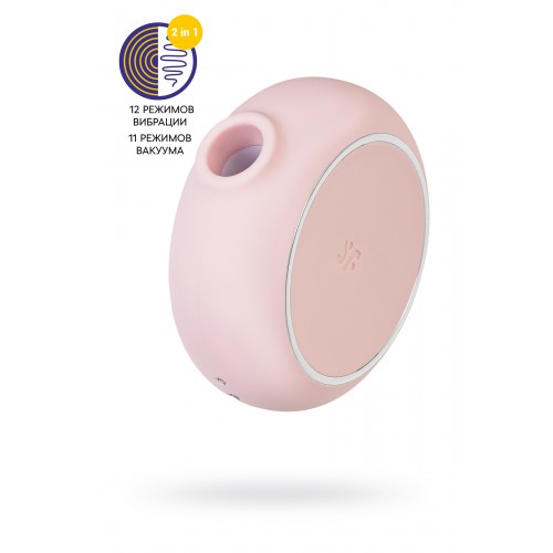 Вакуумный стимулятор клитора Satisfyer Pro To Go 3, розовый