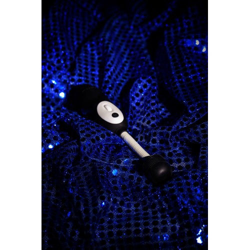 Вибромассажёр LaFree DENMA  Magic Eyes, ABS пластик, черный, 20,4 см