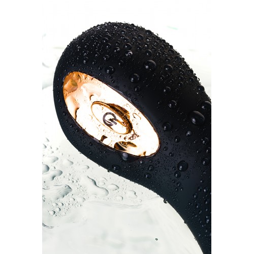 Стимулятор точки G WANAME D-SPLASH  Cascade, Силикон, Чёрный, 15 см