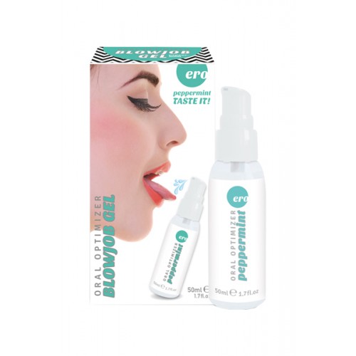 Съедобный гель Gel optimizer для орального секса, с охлаждающим эффектом, со вкусом мяты, 50 мл