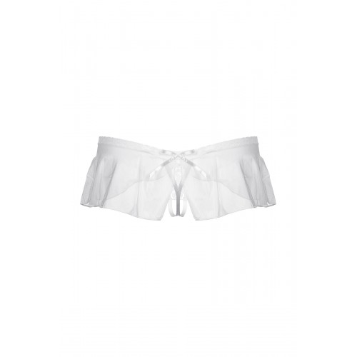 Стринги с юбочкой SoftLine Collection, белый, M/L