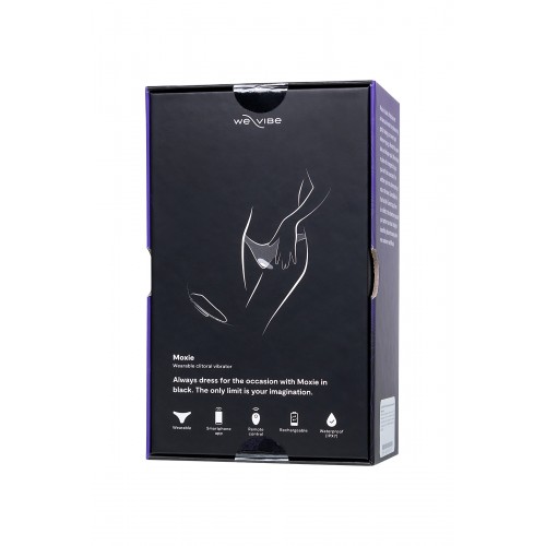 Вибростимулятор We-Vibe Moxie перезаряжаемый черный
