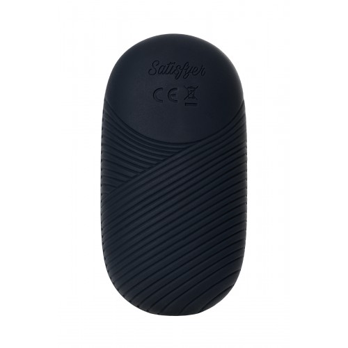 Вибромассажер Satisfyer Layon 2, Dark Desire, силикон, чёрный, 9,4 см